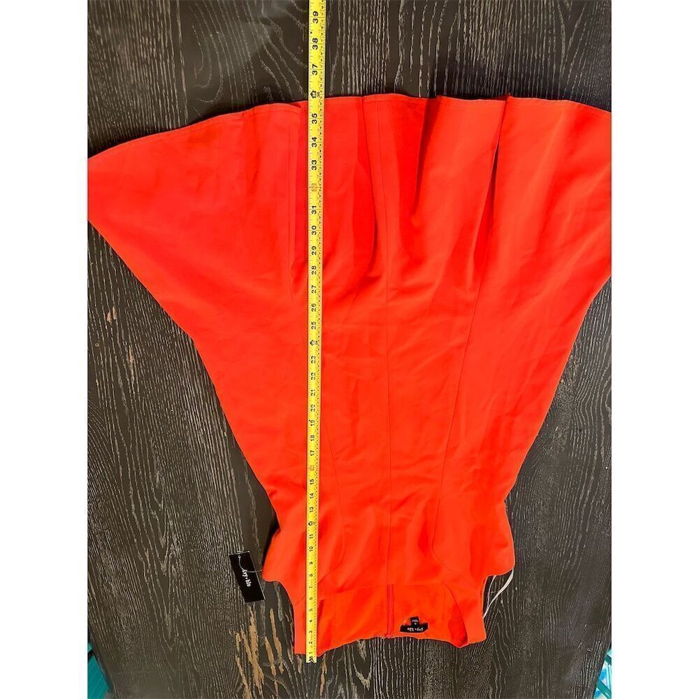 Ivy & Blu Women's Mini Wells Dress Size 6 Tangerine Square Neck - Picture 5 of 12